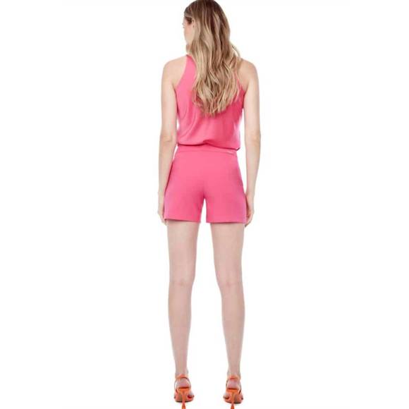 NEW I LOVE TYLER MADISON lisa palermo short in fuschia - Picture 2 of 3